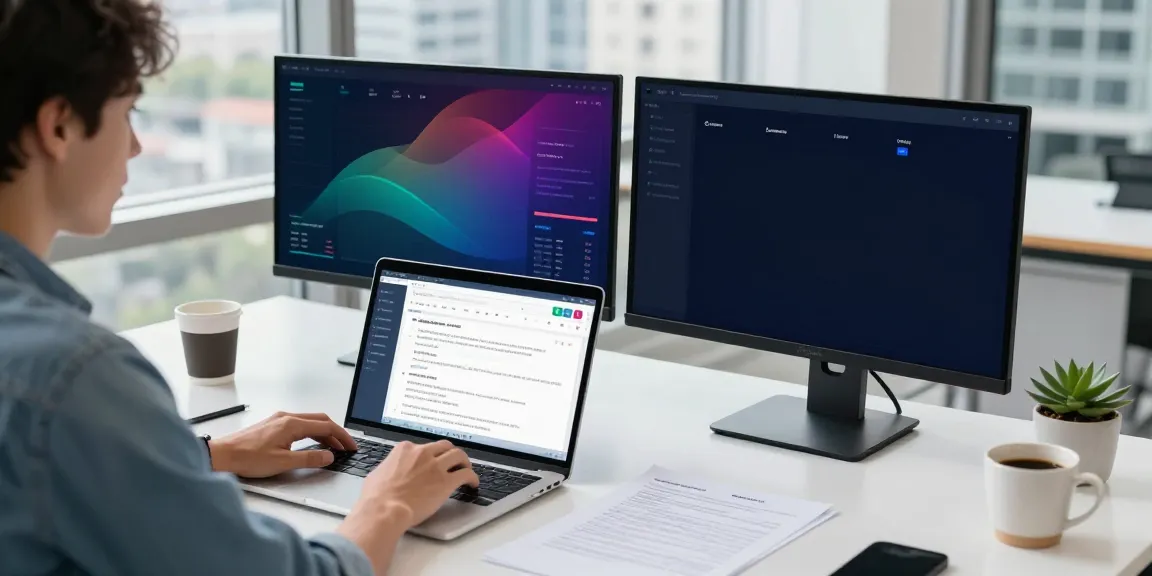 SEO specialist optimizing instant indexing results in a modern workspace.